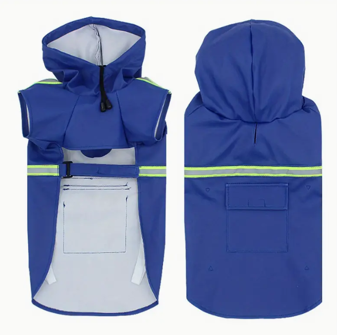 Impermeable para Perro con Capucha