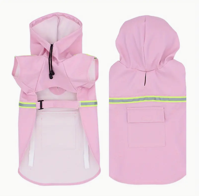 Impermeable para Perro con Capucha