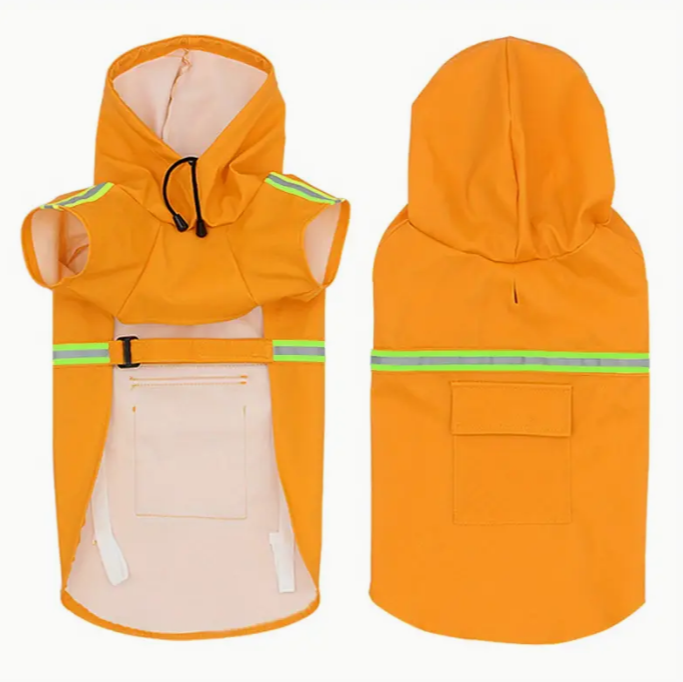 Impermeable para Perro con Capucha