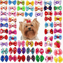 Lazos para el Pelo de Mascotas x20unid