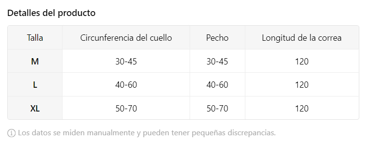 Arnés de Nylon Ultraligero para Perros