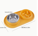 Comedero Elevado de Silicona para Mascotas