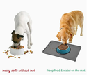 Tapete de Silicona Para Comida De Perro