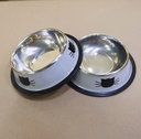 Juego de 2 pzas de Cuencos de Acero Inoxidable para Gatos