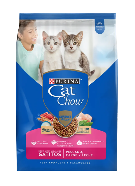 CAT CHOW GATITOS Prebioticos 500 gr 