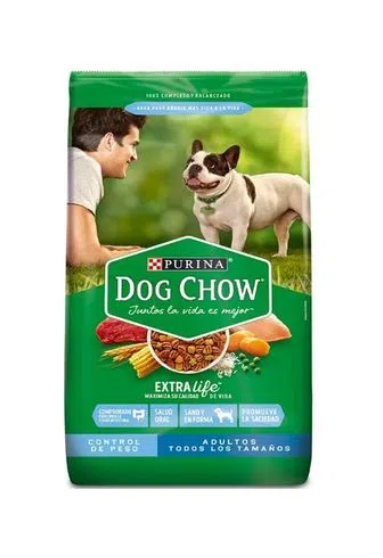 ALIMENTO PERRO DRY DOG CHOW CONTROL DE PESO 2 kg 