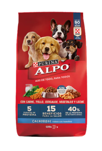 ALIMENTO PERRO DRY ALPO CACHORROS Todos Los Tamanos 22.7 kg 