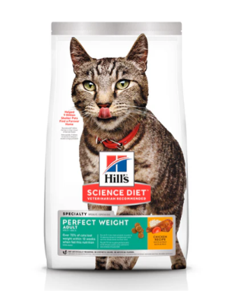FELINE ADULT LIGHT F ADULT PERFECT WEIGHT 3 LB (1,36 KG)                                                                                                                                                                   