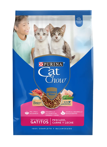 CAT CHOW GATITOS Prebióticos 1.5 kg 