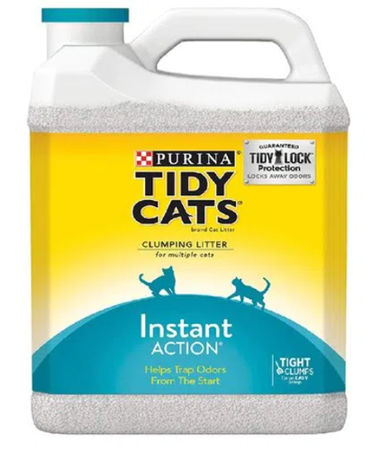 TIDY CATS Aglomerante Instant Action Jarra 6.4 kg 