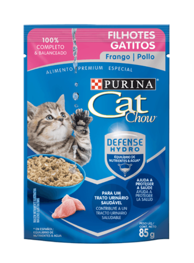 CAT CHOW Gatitos Pollo 85 gr 