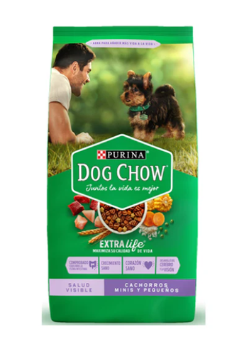 ALIMENTO PERRO DRY DOG CHOW  CACHORROS Minis y pequeños 1 kg 