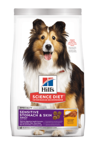 CANINE ADULT  -  MAINTENANCE C ADULT SENSITIVE STOMACH Y SKIN 4 LB (1,81 KG)                                                                                                                                                         