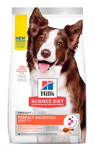 CANINE ADULT  -  MAINTENANCE C ADULT PERFECT DIGESTION 3.5 LB (1.58 KG)                                                                                                                                                              