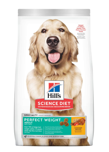 CANINE ADULT LIGHT C ADULT PERFECT WEIGHT 4 LB (1,81 KG)                                                                                                                                                                   