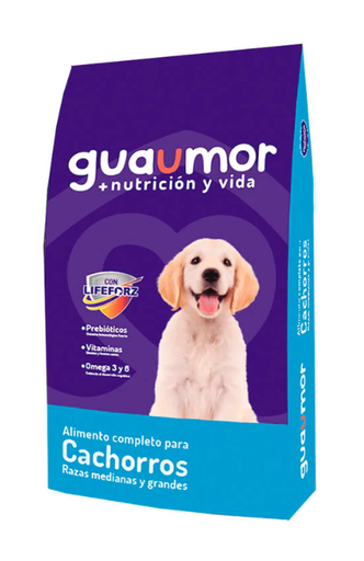 GUAUMOR CACH RAZA MED/GRDE 25KG