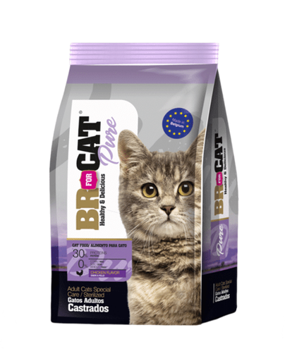 BR FOR CAT PURE GATO CASTRADO 10KG
