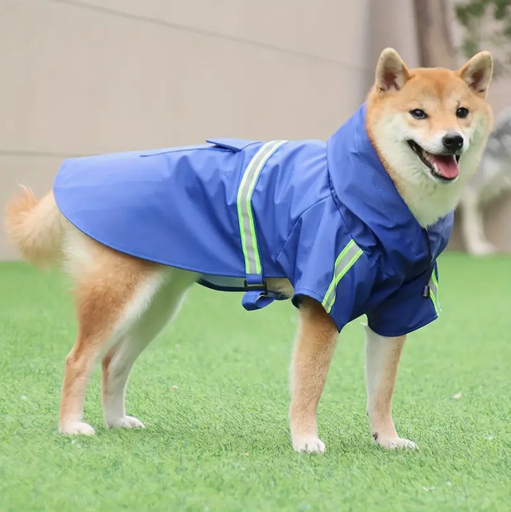 Impermeable para Perro con Capucha